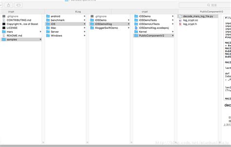Open Xlog File に対する画像結果