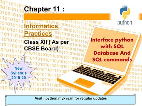 Image result for Interfacing SQL and Python