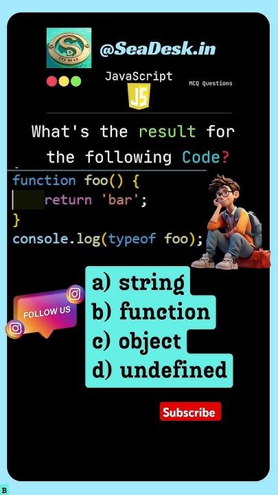 JavaScript Code MCQ에 대한 이미지 결과
