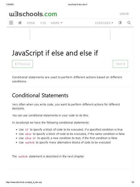 Image result for JavaScript If Conditions