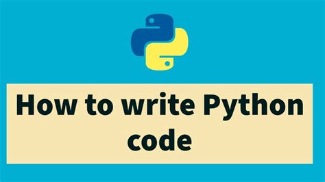 Bildergebnis für How to Code with Python Tutorial