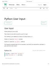 Image result for Python User Input Example