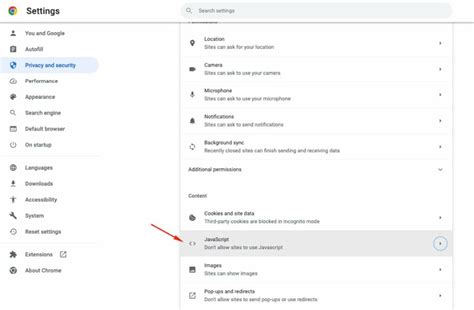 Afbeeldingsresultaten voor Disable JavaScript for specific sites