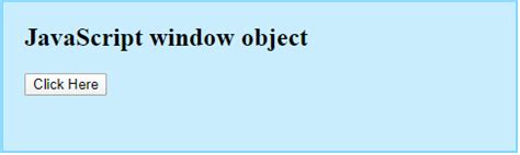 Image result for Window Object in JavaScript