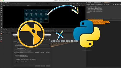 Nuke Python Tutorial に対する画像結果