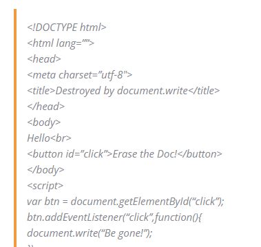 Making a Statement in JavaScript Using Document.write के लिए छवि परिणाम