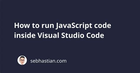Image result for visual code run javascript