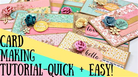 Image result for Easy Card Tutorials