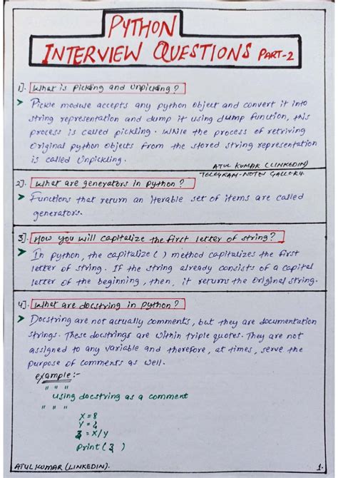 Image result for Python Interview Programming Questions