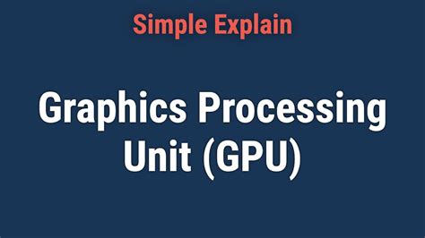 Graphics Processing Unit Tutorial に対する画像結果