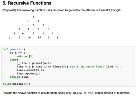 Image result for Recursive Function Formula Python