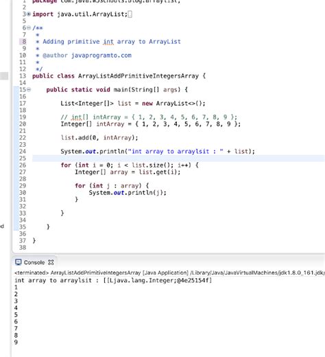 Toradh íomhá ar How to Add Something to an Array Java