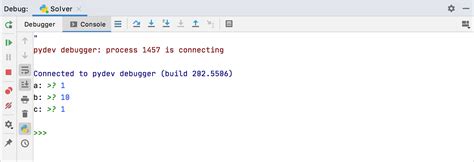 Afbeeldingsresultaten voor Debugging in Python PyCharm