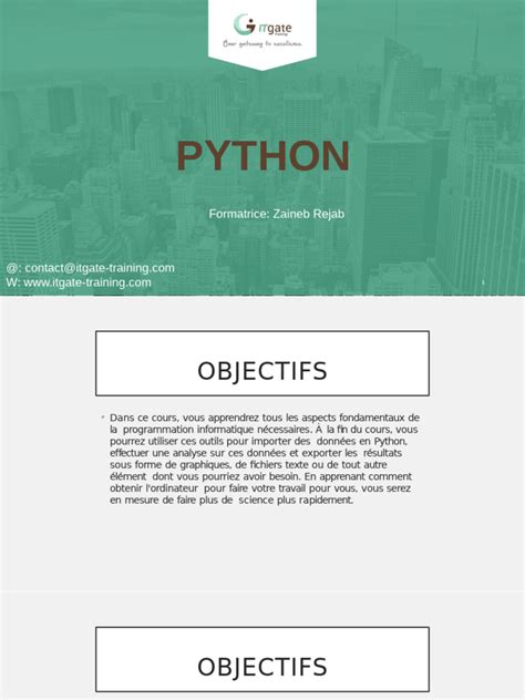 Image result for Cours Programmation Python PDF