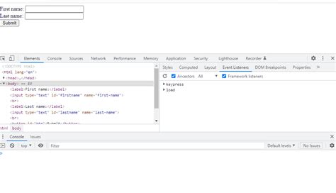 Image result for JavaScript Listener