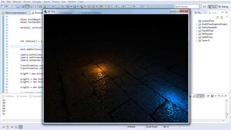 Toradh íomhá ar Game Engine Tutorial 2D Java