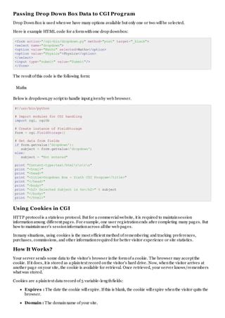 Image result for script python cgi tutorial
