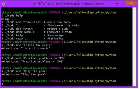 Image result for To Do List Application Using Python Report