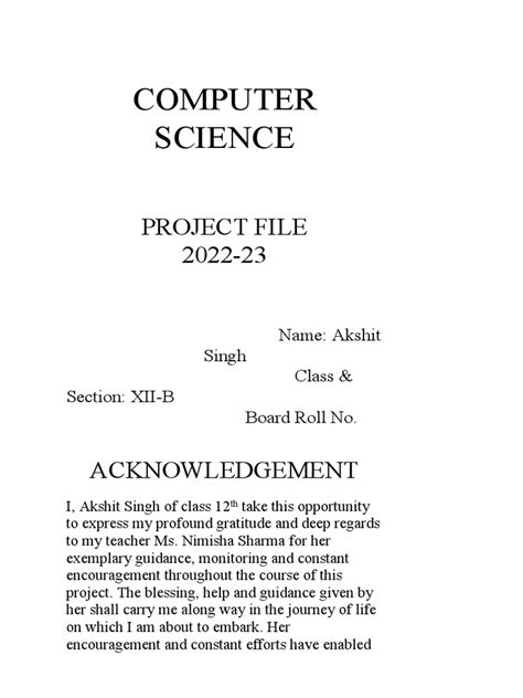 Computer Projects Program に対する画像結果