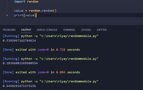 Toradh íomhá ar Python Random Library