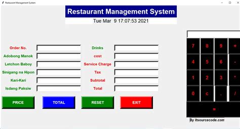 Image result for Restaurant Menu Design Using Python