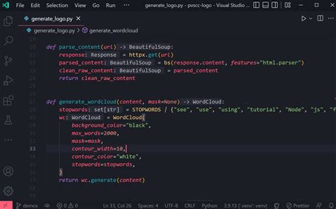 Afbeeldingsresultaten voor Visual Studio Code Python