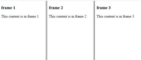 Image result for Frameset Layout