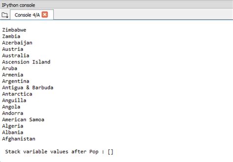 Image result for Stack Program In Python
