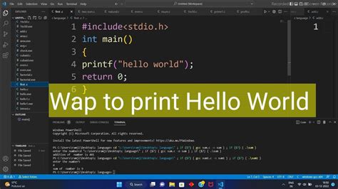 Image result for C Programming Language HelloWorld