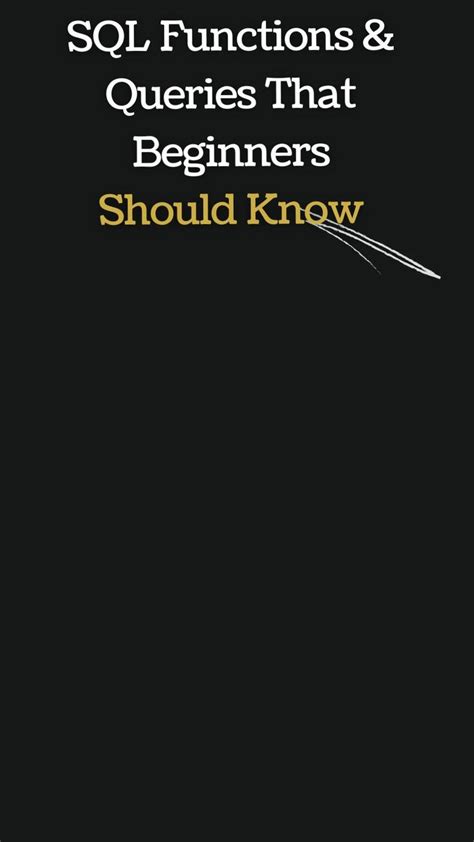 Basic SQL Queries SQL Tutorial for Beginners に対する画像結果