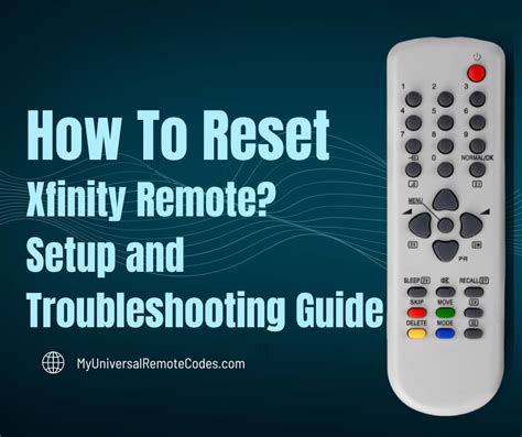 Image result for Xfinity Remote Reset Button