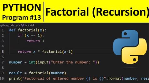 Toradh íomhá ar Factorial in Python Using Recursive Function