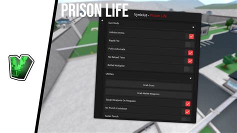 Image result for Prison Life GUI Script