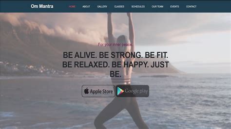 Yoga Website Using HTML CSS JavaScript に対する画像結果