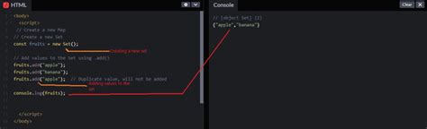 JavaScript Set Example に対する画像結果