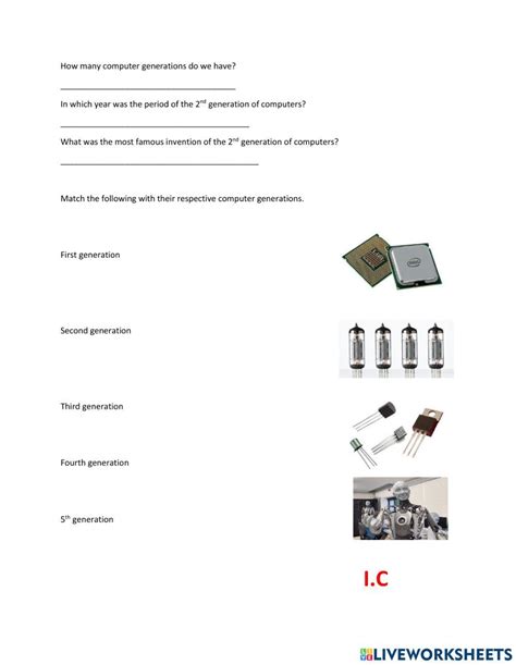 Image result for Computer 5th Class First Lesson Generation