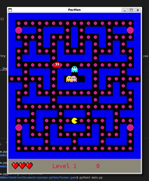 Pacman Python Code ಗಾಗಿ ಇಮೇಜ್ ಫಲಿತಾಂಶ