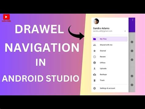 Image result for Navigation Drawer Android Studio Java