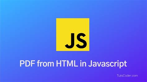 Toradh íomhá ar HTML Generate PDF JavaScript with Picture