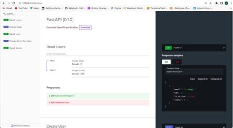 Python Fastapi に対する画像結果