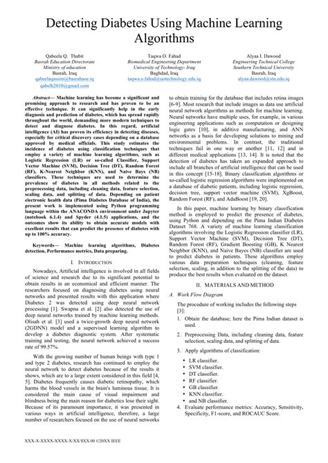 Diabetes Detection Using Machine Learning Algorithms に対する画像結果