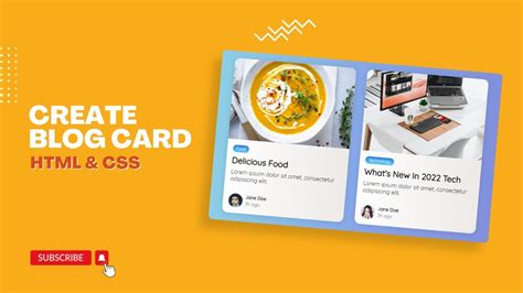 Image result for How to Build a Blog Card HTML and CSS Source Code