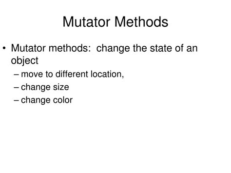 Bildergebnis für Mutator Method Example Python