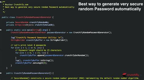 Toradh íomhá ar Write Java String Password