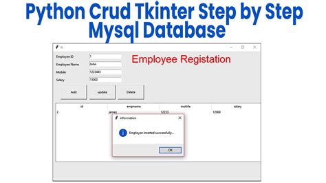 Image result for Python Tkinter MySQL Projects