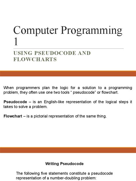 Toradh íomhá ar Programming Using Flowcharts