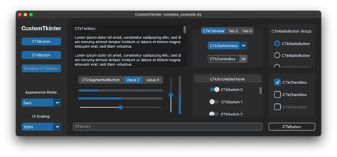 Application Using Tk.tkinter Python के लिए छवि परिणाम
