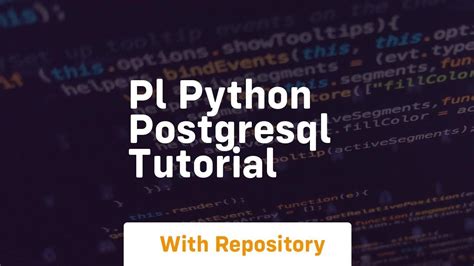 Image result for PostgreSQL Python Tutorial