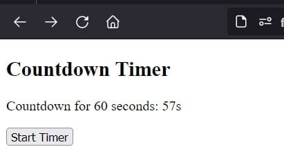 Image result for Add a Count Down Timer in JavaScript