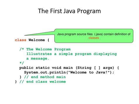 Image result for Welcome to Java Program Code